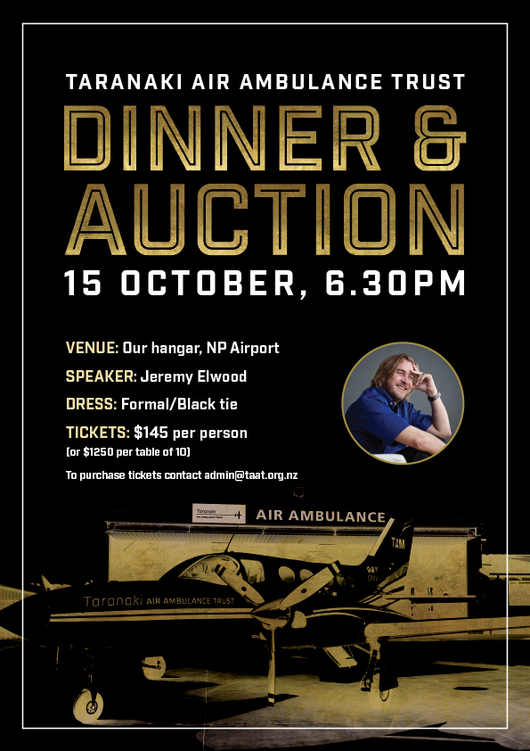 taranaki air ambulance trust dinner and auction